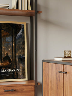 The Mandarins book watercolour illustration paper finish options – matte satin gloss