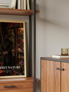 Against Nature book watercolour illustration paper finish options – matte satin gloss