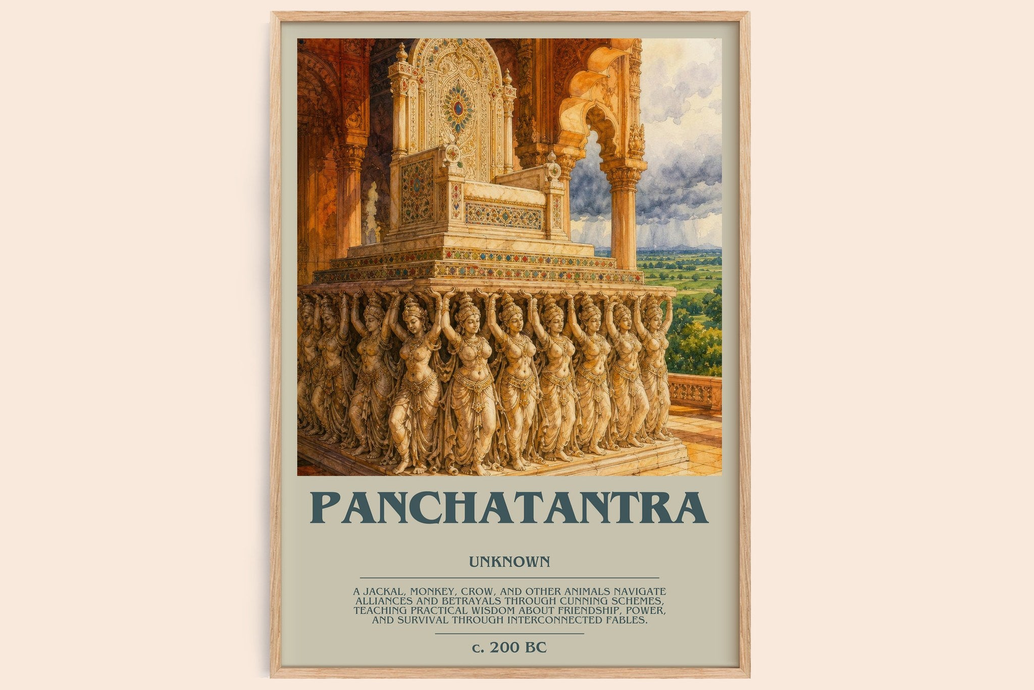 Panchatantra Bookish Wall Art by Unknown