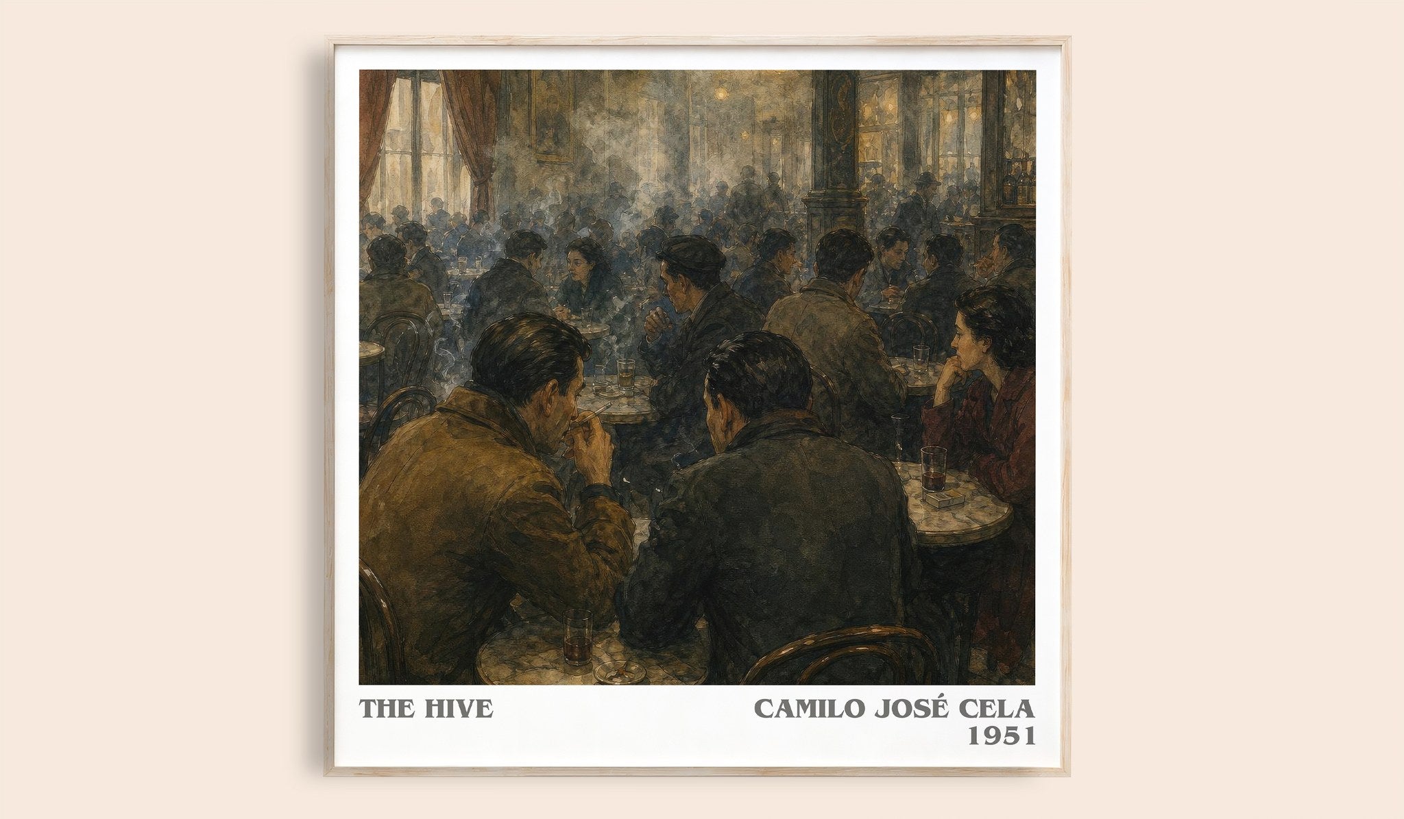 The Hive Literary Art Print by Camilo José Cela