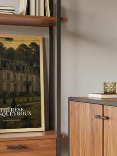 Thérèse Desqueyroux book watercolour illustration paper finish options – matte satin gloss