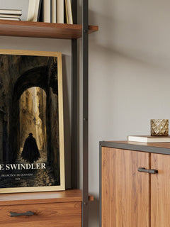 The Swindler book watercolour illustration paper finish options – matte satin gloss