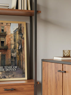 The Time Of The Doves book watercolour illustration paper finish options – matte satin gloss