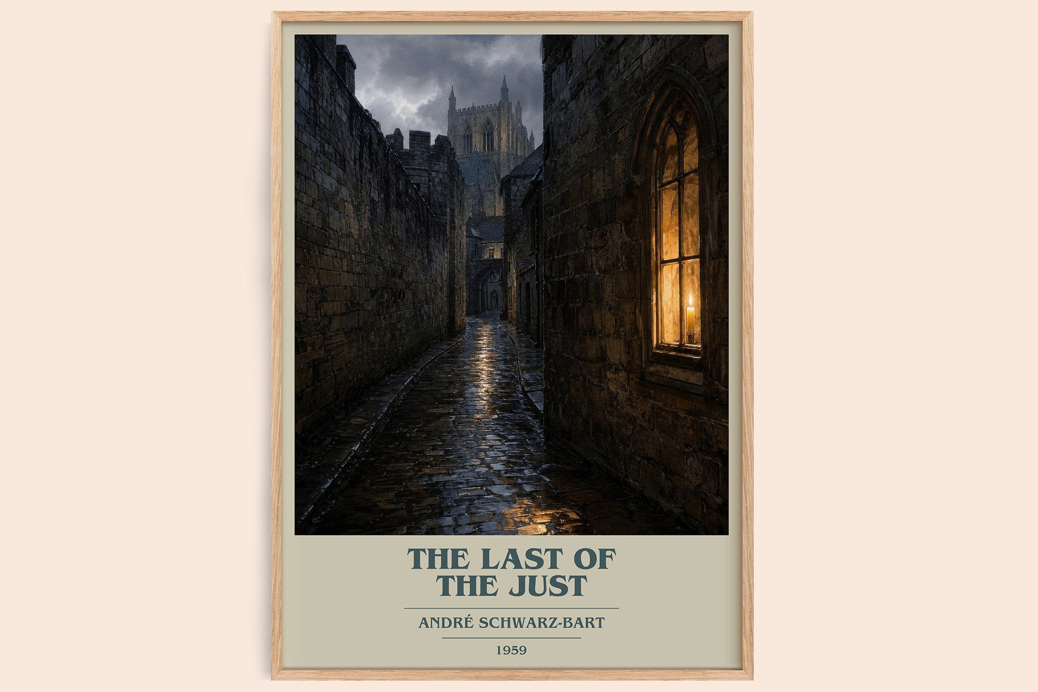 The Last Of The Just Book Cover Poster by André Schwarz-Bart