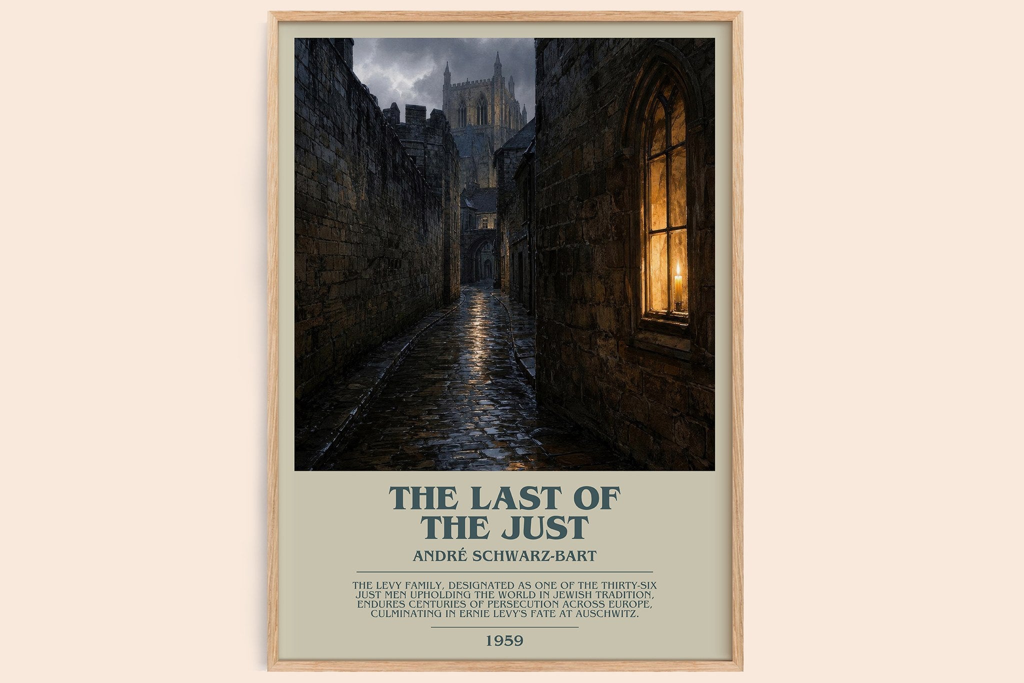 The Last Of The Just Bookish Wall Art by André Schwarz-Bart