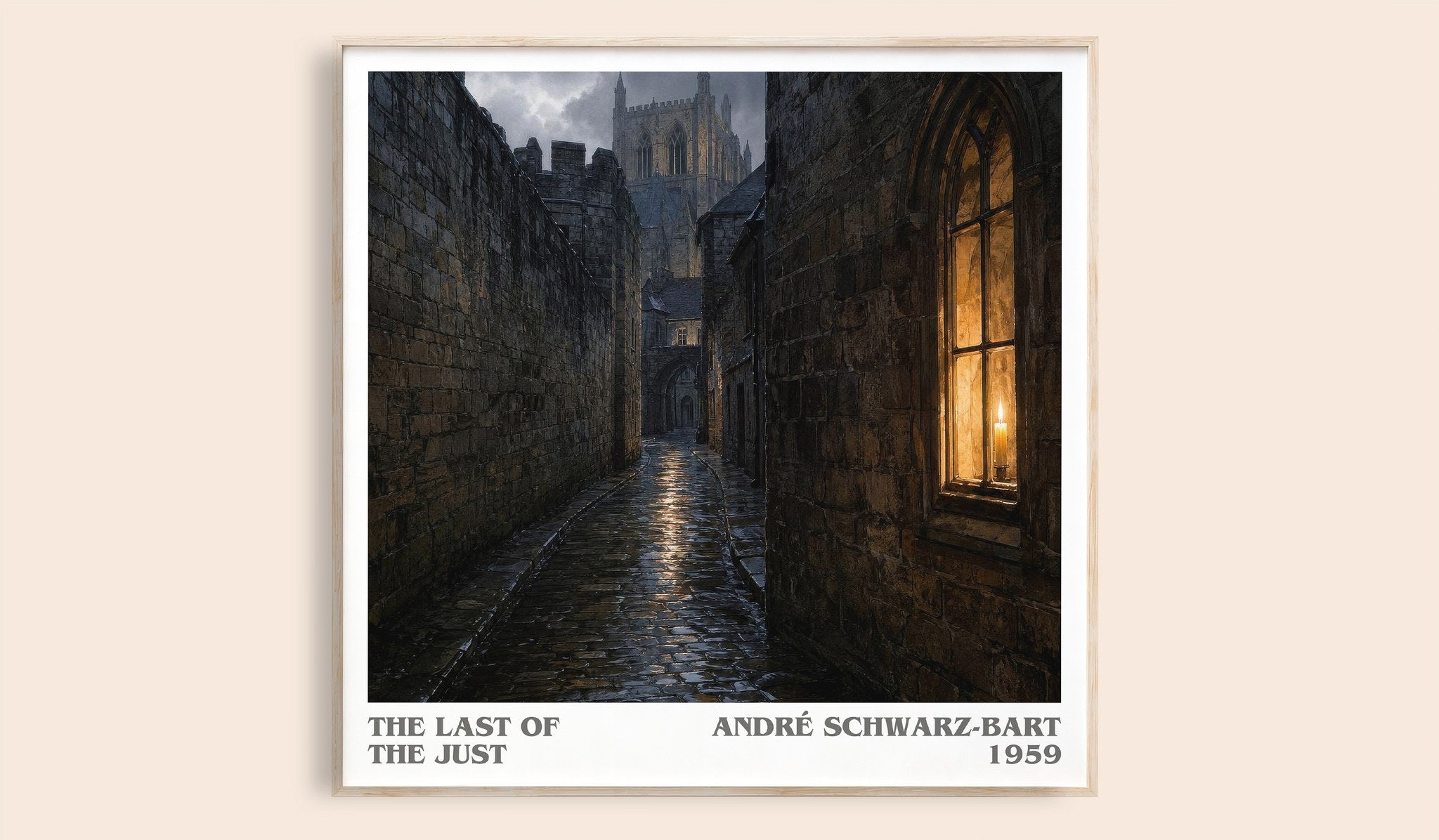 The Last Of The Just Literary Art Print by André Schwarz-Bart