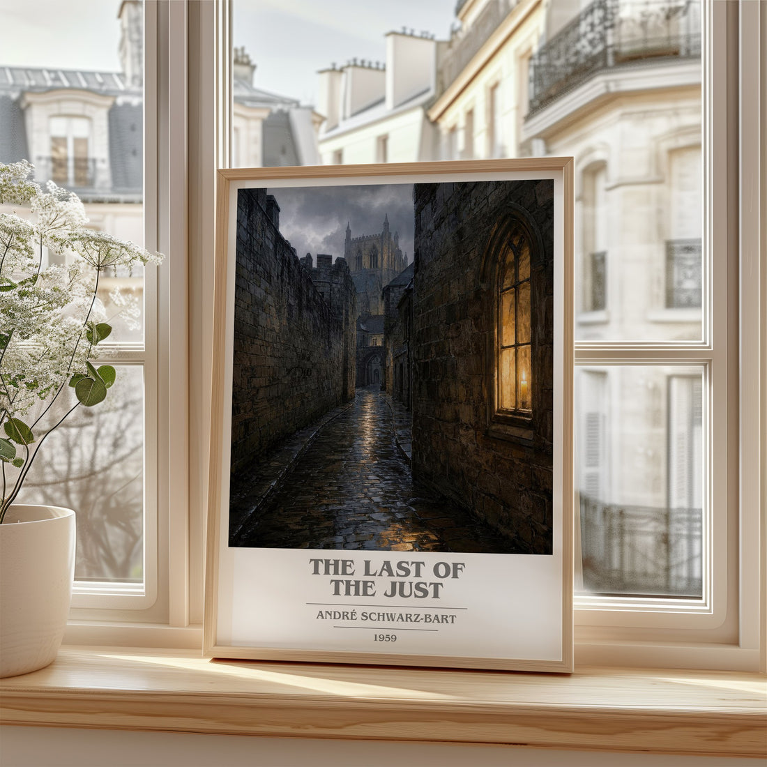The Last Of The Just book cover poster colour and style options – André Schwarz-Bart book art