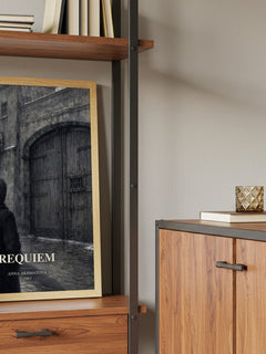 Requiem book watercolour illustration paper finish options – matte satin gloss