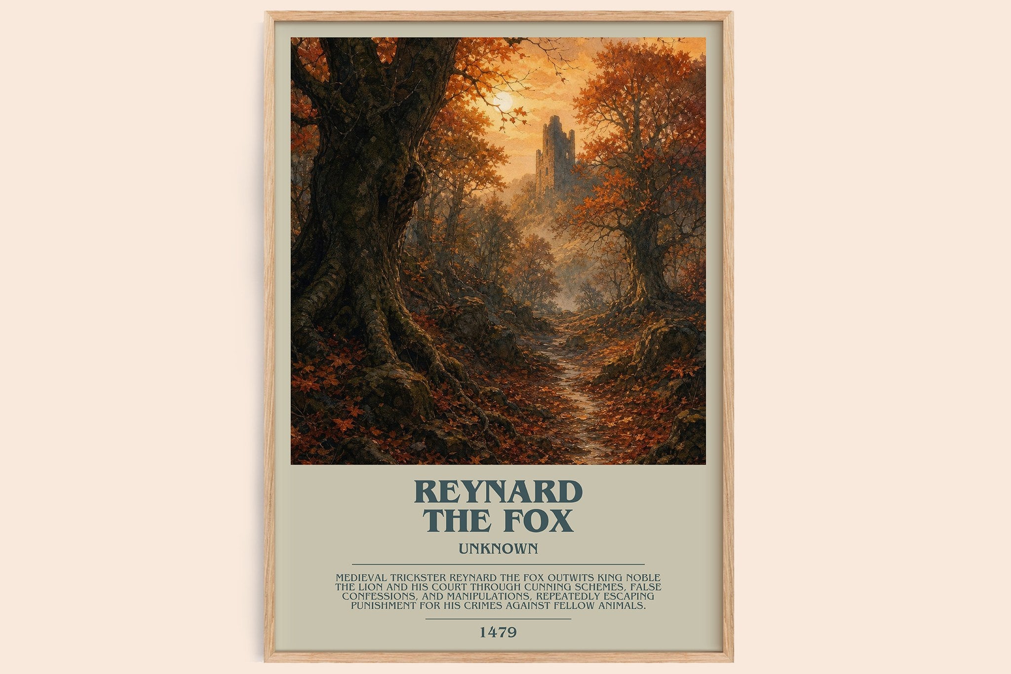 Reynard the Fox Bookish Wall Art by Unknown
