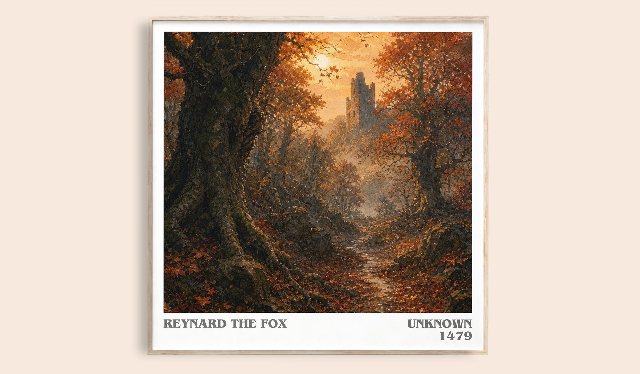Reynard the Fox Literary Art Print by Unknown