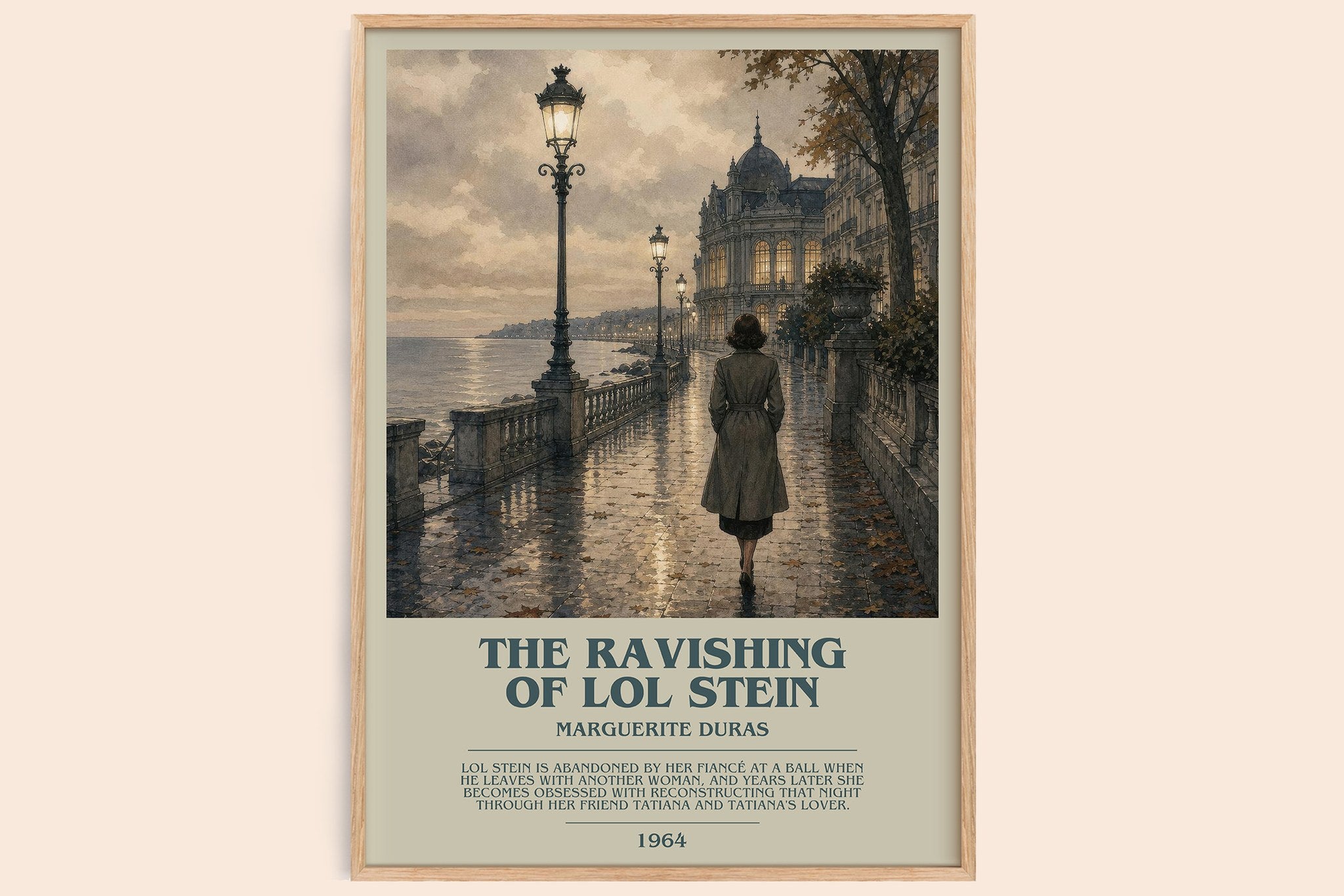 The Ravishing of Lol Stein Bookish Wall Art by Marguerite Duras