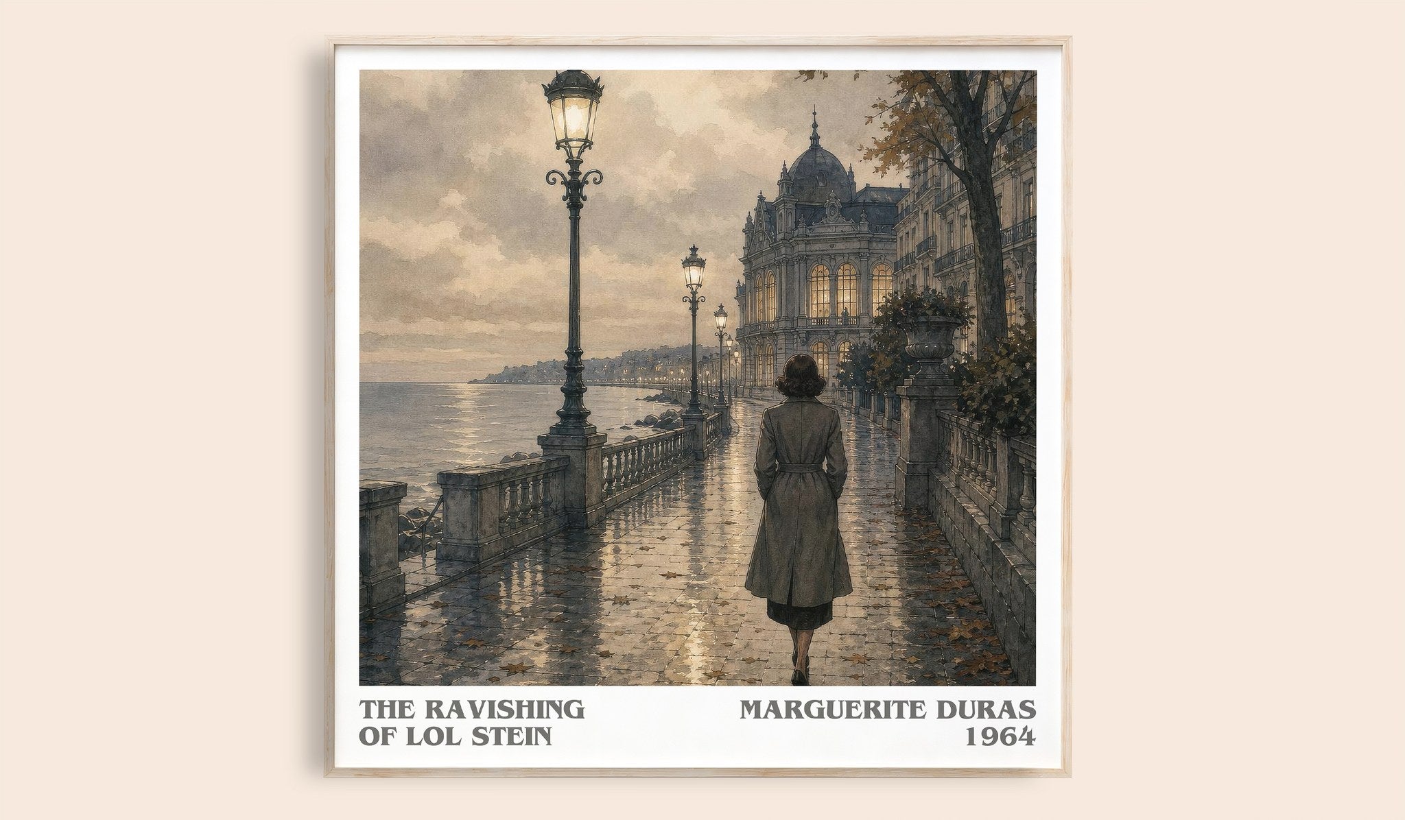 The Ravishing of Lol Stein Literary Art Print by Marguerite Duras