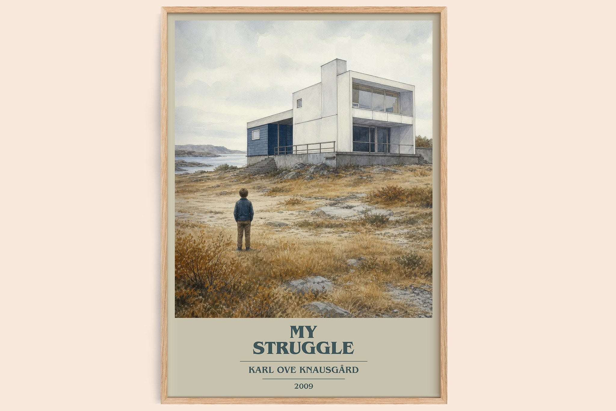 My Struggle Book Cover Poster by Karl Ove Knausgård