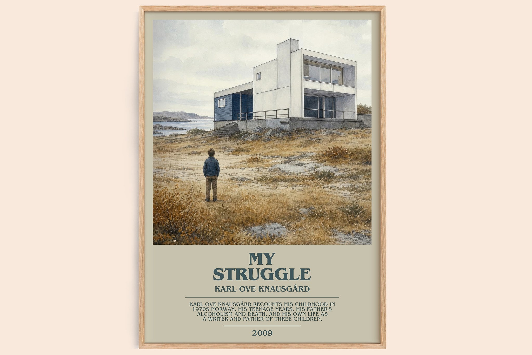 My Struggle Bookish Wall Art by Karl Ove Knausgård