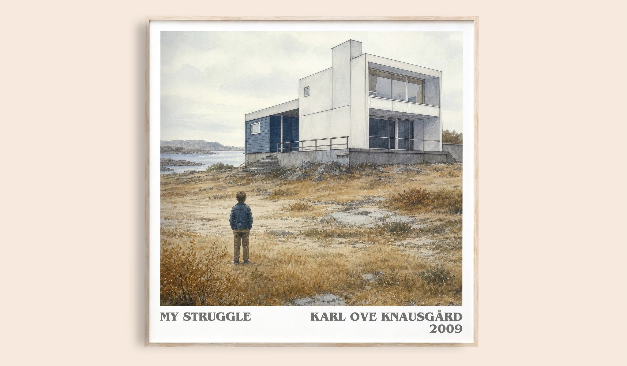 My Struggle Literary Art Print by Karl Ove Knausgård
