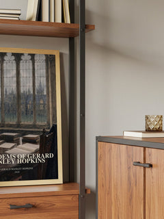 The Poems Of Gerard Manley Hopkins book watercolour illustration paper finish options – matte satin gloss