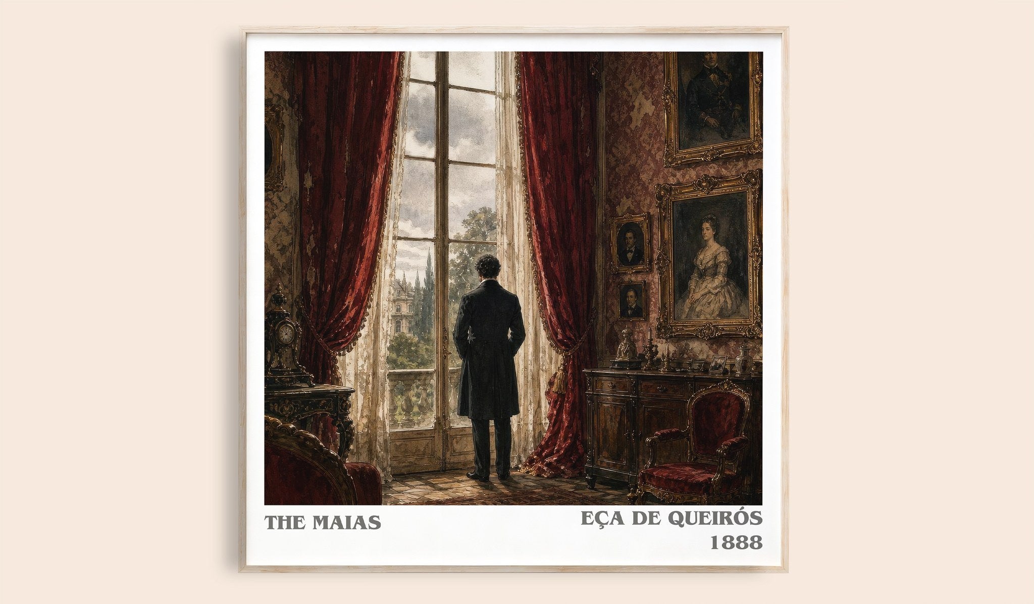 The Maias Literary Art Print by Eça de Queirós