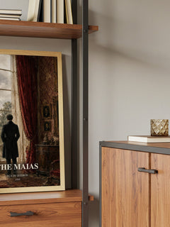 The Maias book watercolour illustration paper finish options – matte satin gloss