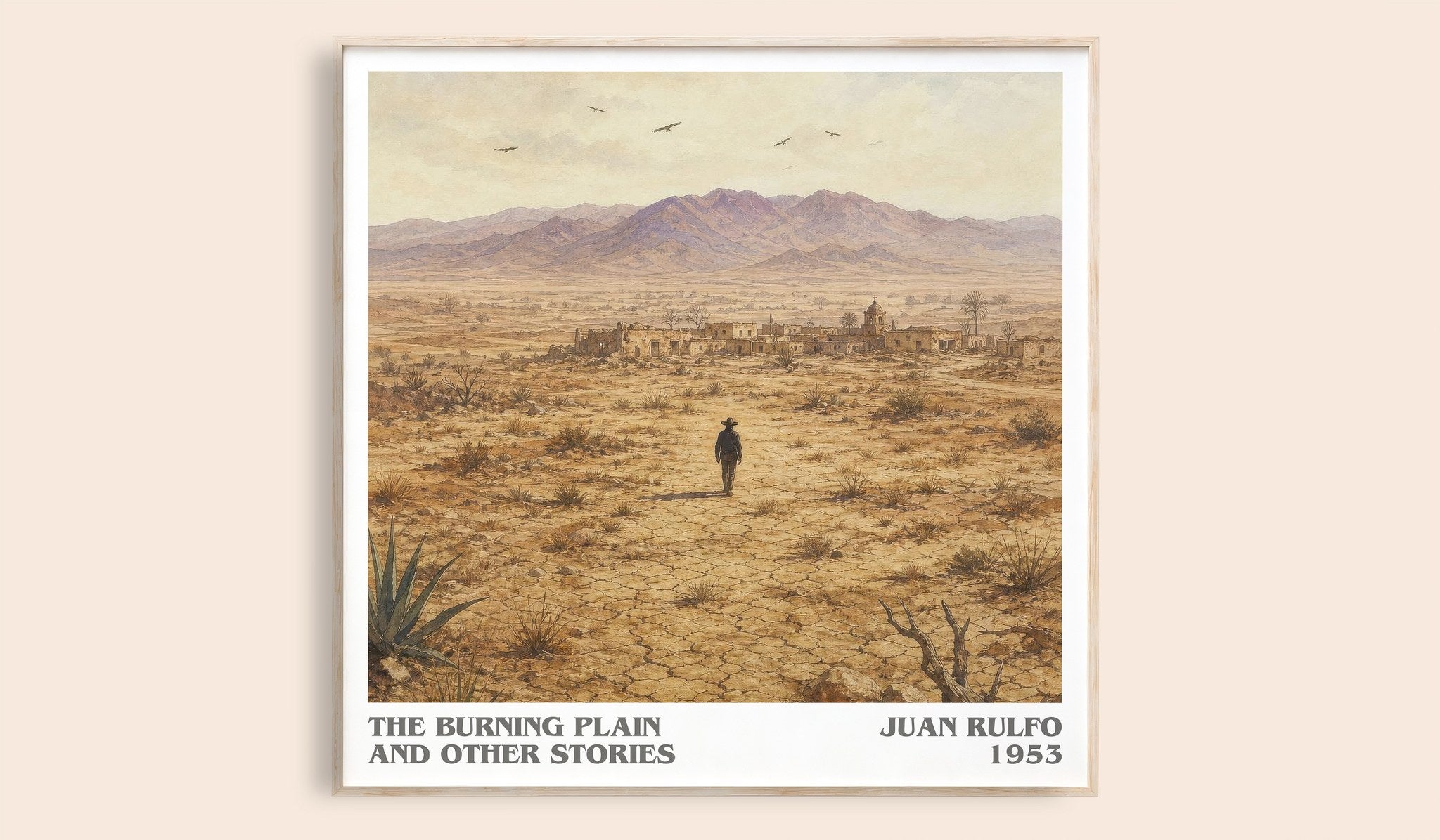 The Burning Plain and Other Stories Literary Art Print by Juan Rulfo