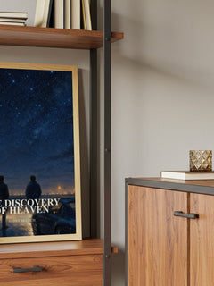 The Discovery of Heaven book watercolour illustration paper finish options – matte satin gloss