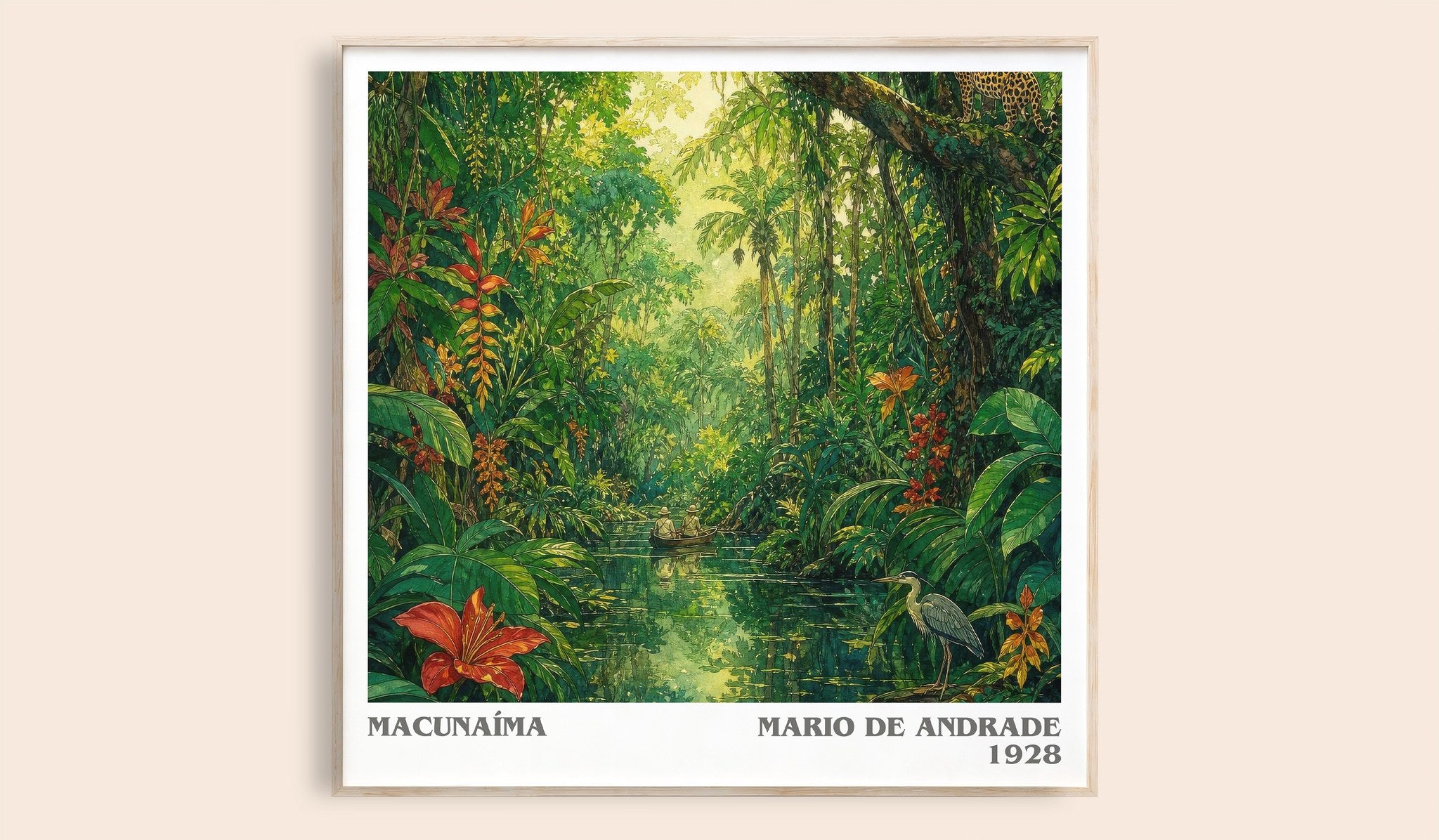 Macunaíma Literary Art Print by Mario de Andrade