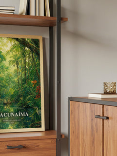 Macunaíma book watercolour illustration paper finish options – matte satin gloss