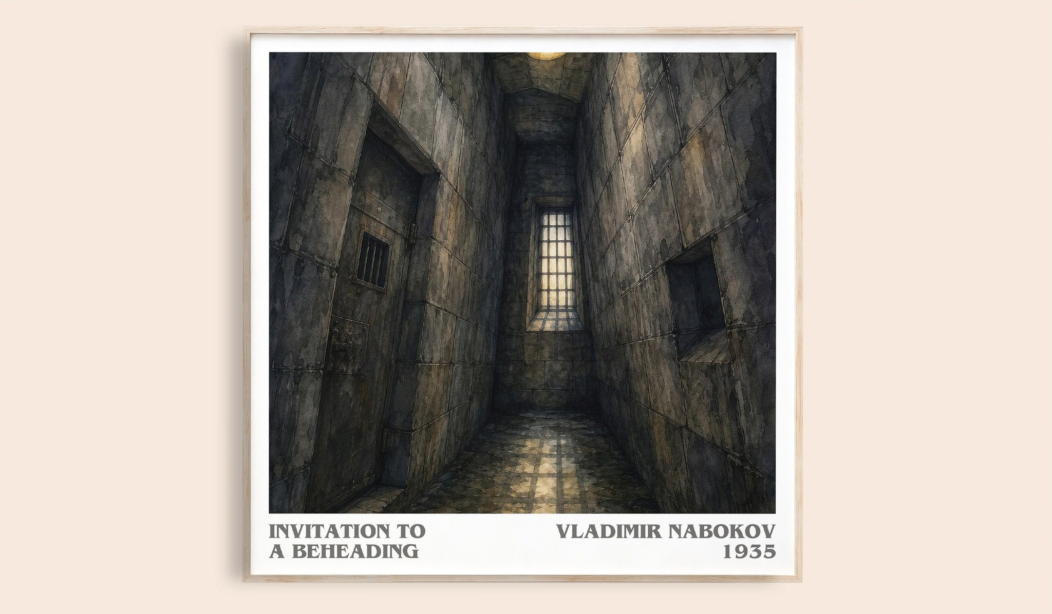 Invitation To A Beheading Literary Art Print by Vladimir Nabokov