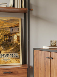 The History Of Gil Blas Of Santillana book watercolour illustration paper finish options – matte satin gloss