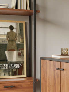 Selected Stories of Alice Munro book watercolour illustration paper finish options – matte satin gloss