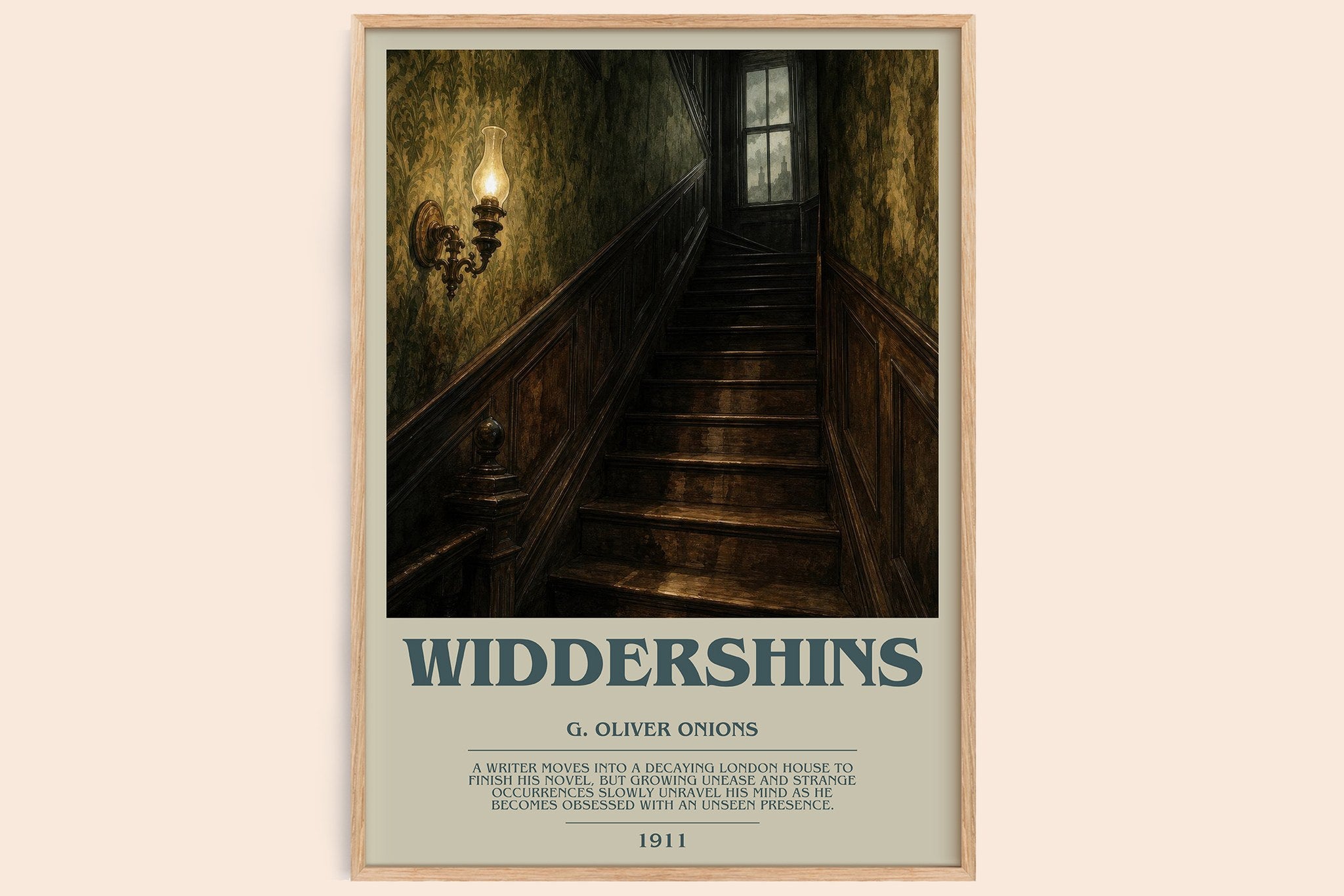 Widdershins Bookish Wall Art by G. Oliver Onions