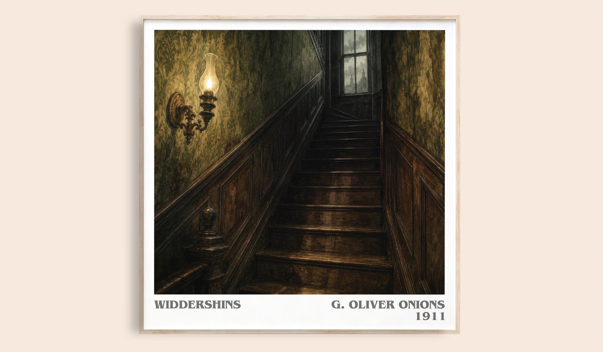 Widdershins Literary Art Print by G. Oliver Onions
