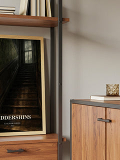 Widdershins book watercolour illustration paper finish options – matte satin gloss