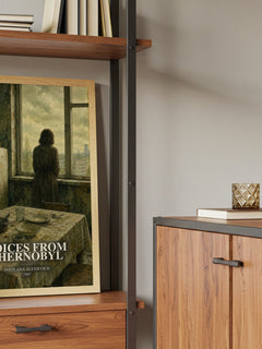 Voices from Chernobyl book watercolour illustration paper finish options – matte satin gloss
