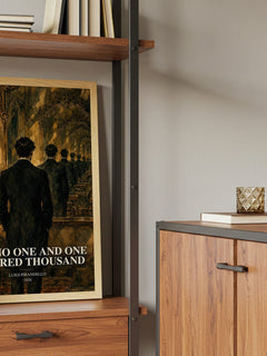 One, No One and One Hundred Thousand book watercolour illustration paper finish options – matte satin gloss