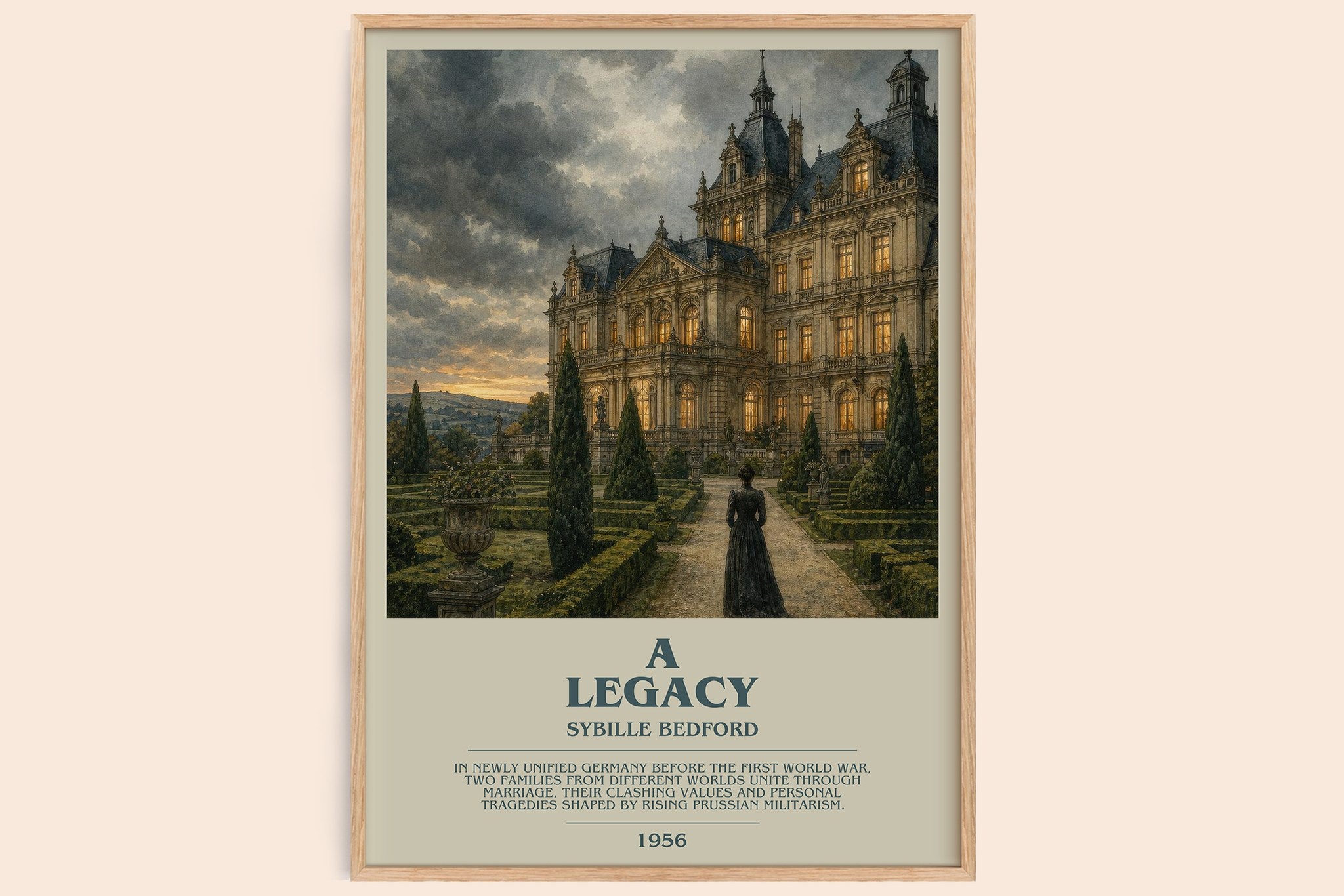A Legacy Bookish Wall Art by Sybille Bedford