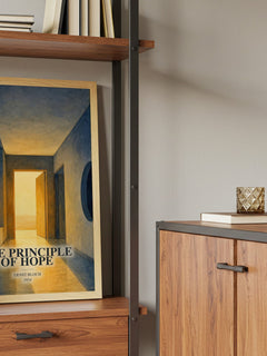 The Principle Of Hope book watercolour illustration paper finish options – matte satin gloss