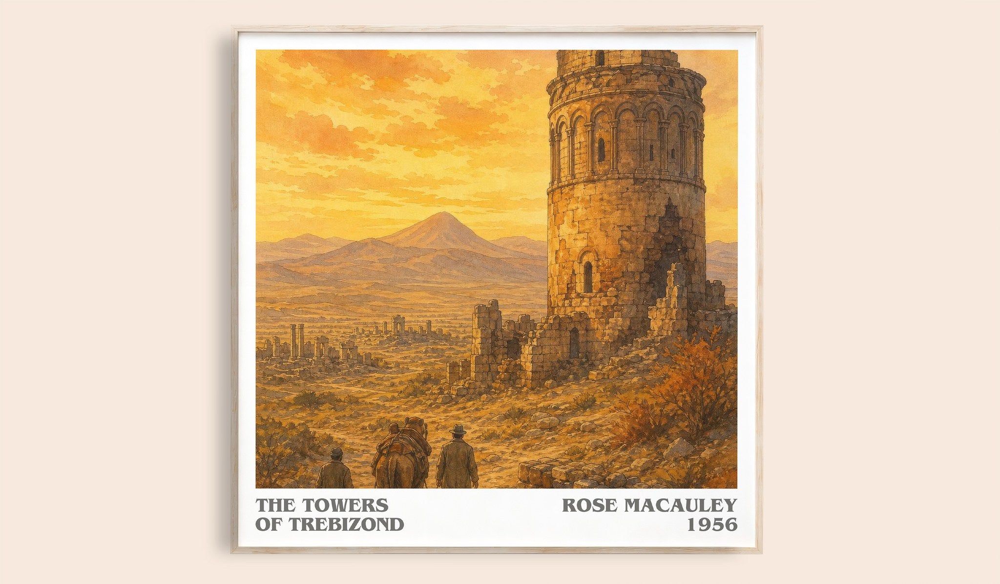 The Towers Of Trebizond Literary Art Print by Rose Macauley