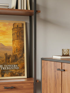 The Towers Of Trebizond book watercolour illustration paper finish options – matte satin gloss