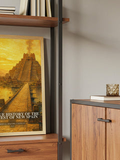 The True History of the Conquest of New Spain book watercolour illustration paper finish options – matte satin gloss