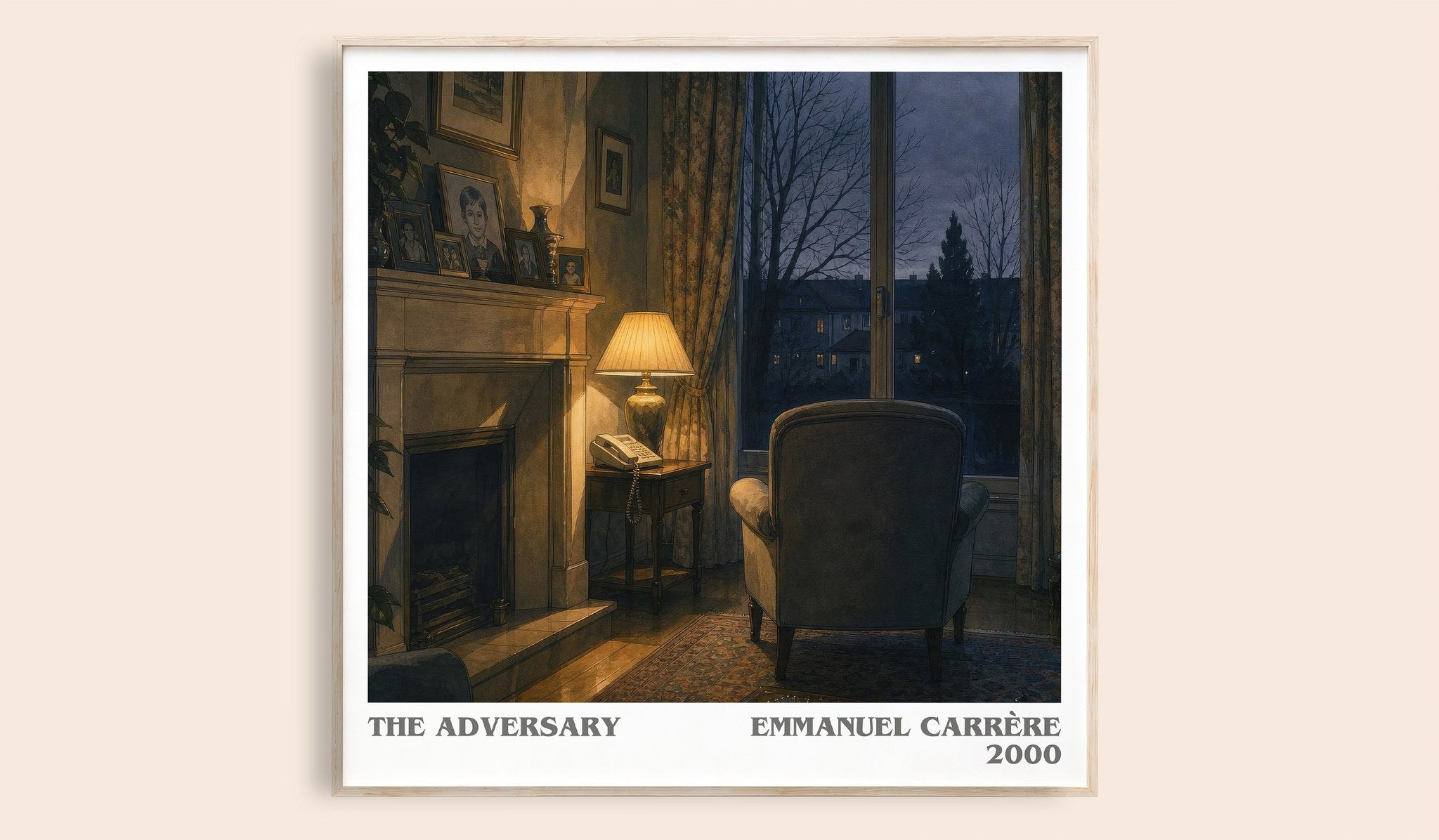 The Adversary Literary Art Print by Emmanuel Carrère