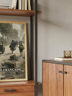 Suite Française book watercolour illustration paper finish options – matte satin gloss