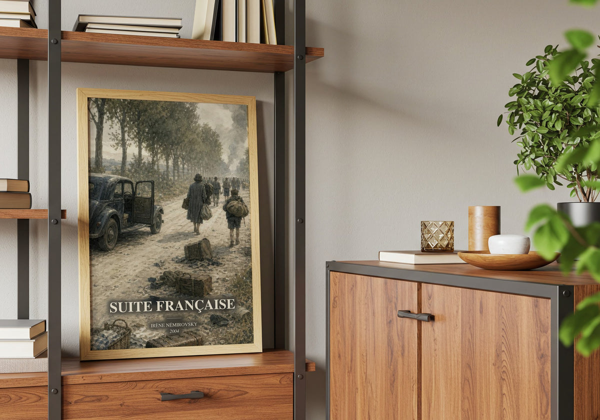 Suite Française book watercolour illustration paper finish options – matte satin gloss