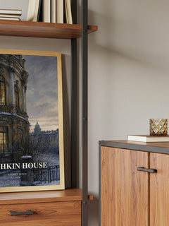 Pushkin House book watercolour illustration paper finish options – matte satin gloss