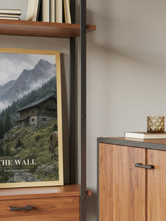 The Wall book watercolour illustration paper finish options – matte satin gloss