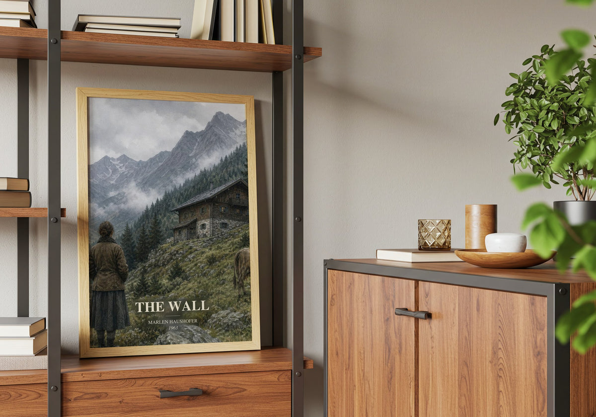 The Wall book watercolour illustration paper finish options – matte satin gloss