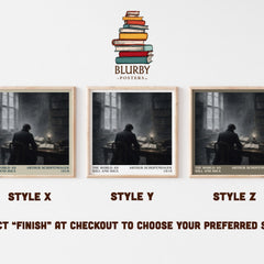 The World as Will and Idea literary print framed by window – literary home decor