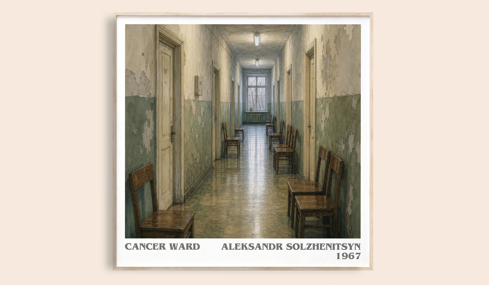 Cancer Ward Literary Art Print by Aleksandr Solzhenitsyn