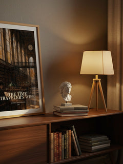 The Time Traveler's Wife watercolour print on bookshelf – Audrey Niffenegger fan gift