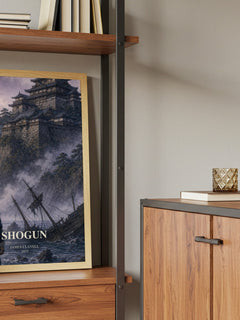Shogun book watercolour illustration paper finish options – matte satin gloss