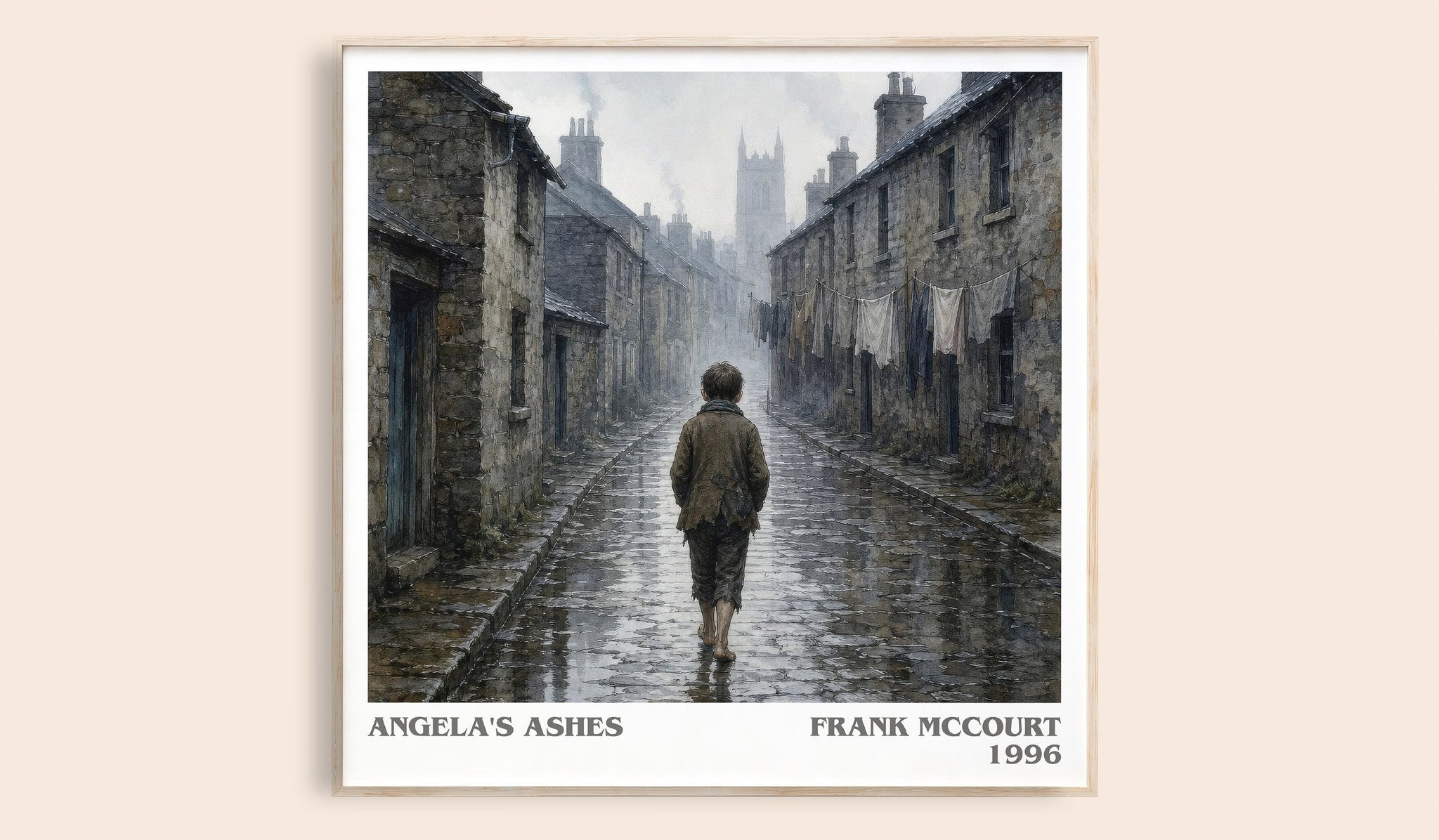 Angela's Ashes Literary Art Print by Frank McCourt